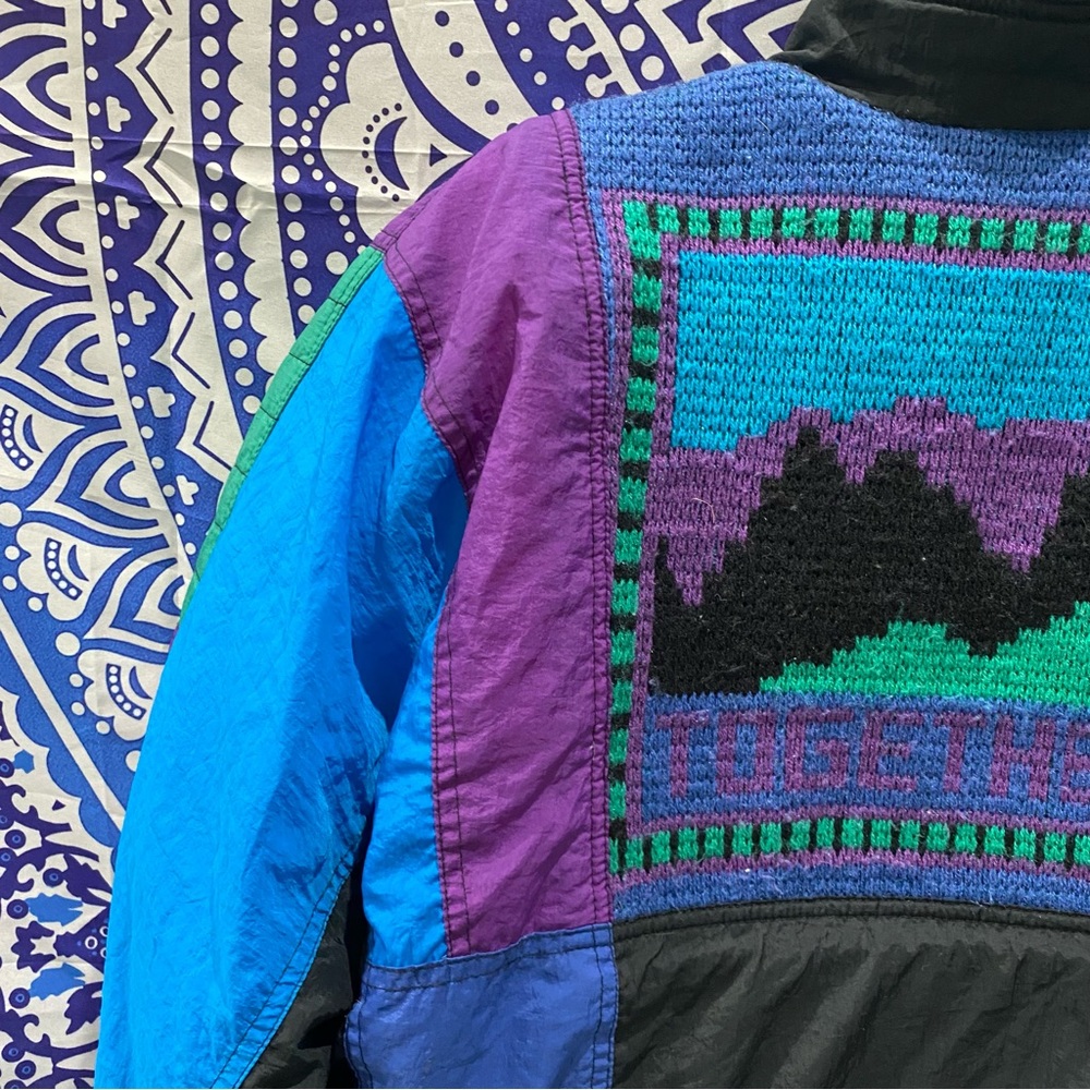Retro Ski Patchwork Jacket - image 5